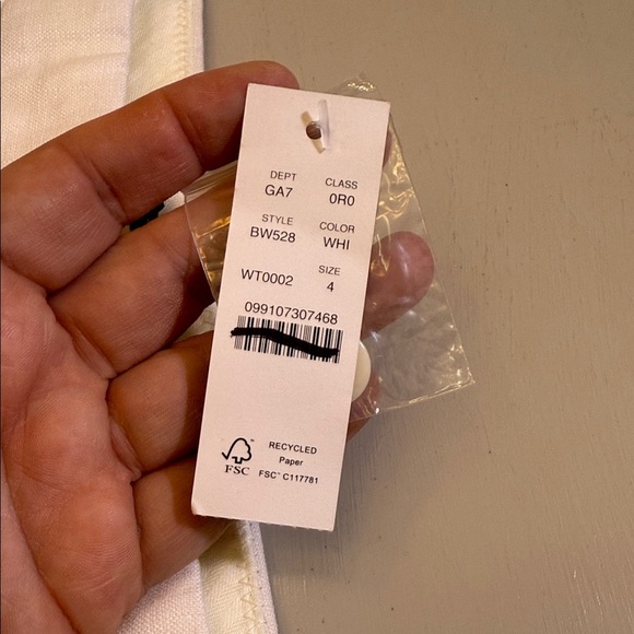 J. Crew Wide-leg Essential pant in linen Size 4 - Picture 13 of 14